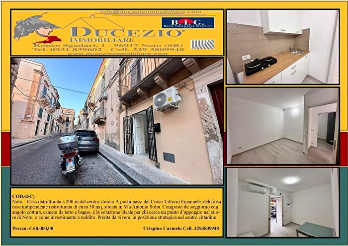 Casa quadrilocale in vendita in Via Antonio Sofia, Noto