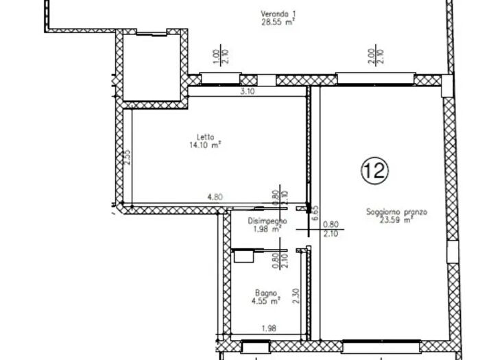 Appartamento bilocale in vendita in Via Istria, Selargius