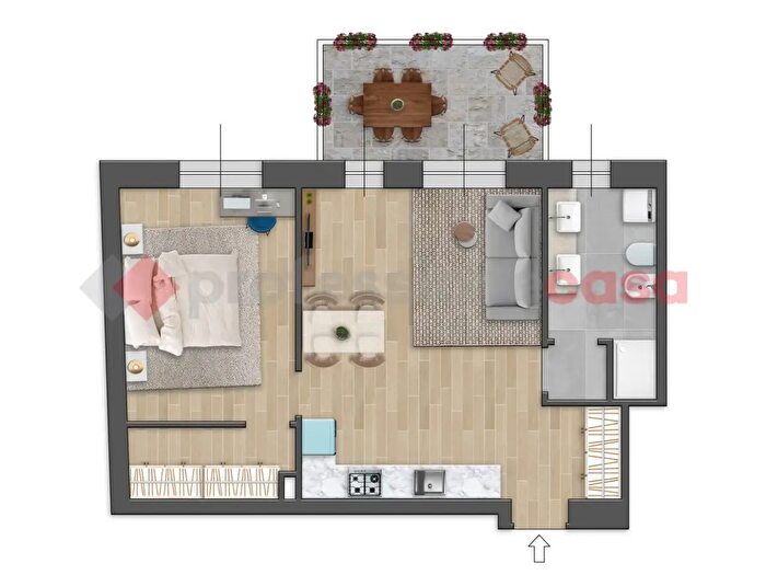 Appartamento bilocale in vendita in Via Roma, Paderno Dugnano