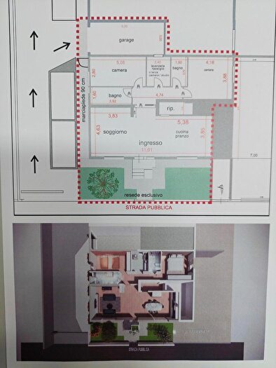 Appartamento quadrilocale in vendita in Castelfranco Di Sotto