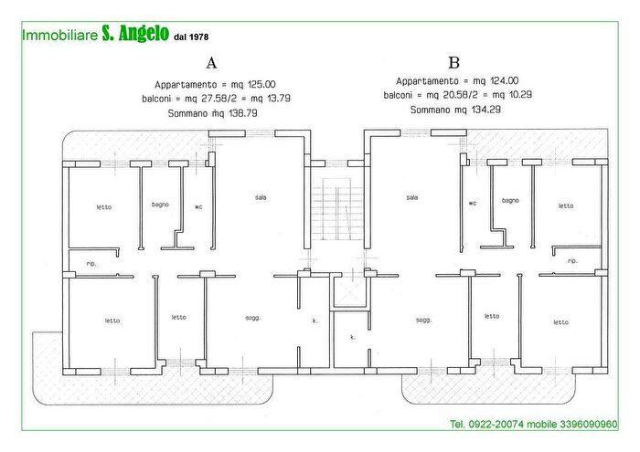 Appartamento con 5 locali in vendita in Zona Quadrivio, Agrigento