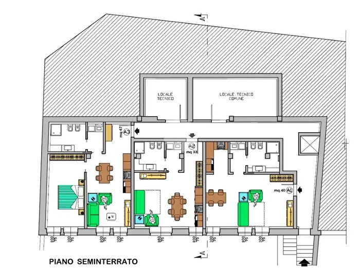 Appartamento trilocale in vendita in Via XX Settembre, Manerbio
