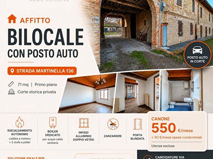 Appartamento bilocale in affitto in Strada Martinella, Vigatto, Parma
