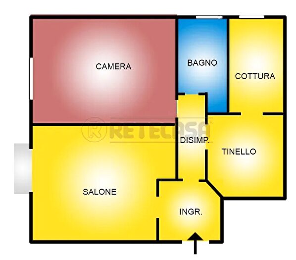 Appartamento bilocale in vendita in Via La Spezia, Ladispoli
