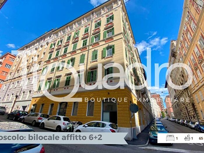 Appartamento bilocale in affitto in Via Ugo Foscolo, Largo Barriera Ospedale Maggiore, Trieste