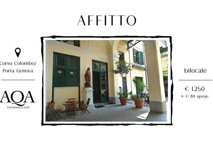 Casa bilocale in affitto in Corso Cristoforo Colombo, Navigli Darsena, Milano