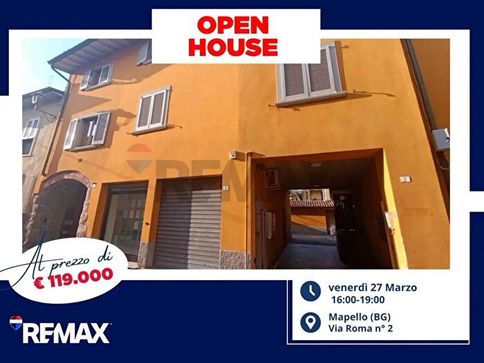 Appartamento trilocale in vendita in Via Roma, Mapello