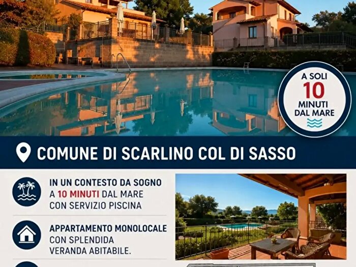 Appartamento monolocale in vendita in Scarlino