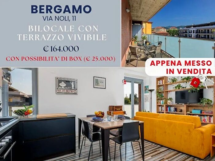 Appartamento bilocale in vendita in Via Alessandro Noli, Bergamo