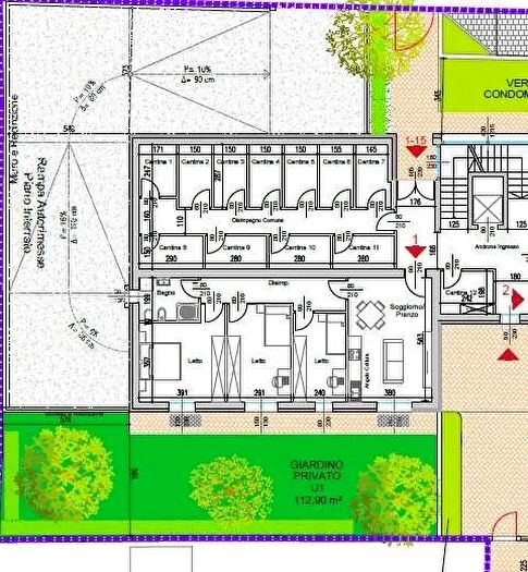 Appartamento quadrilocale in vendita in Reggio Emilia