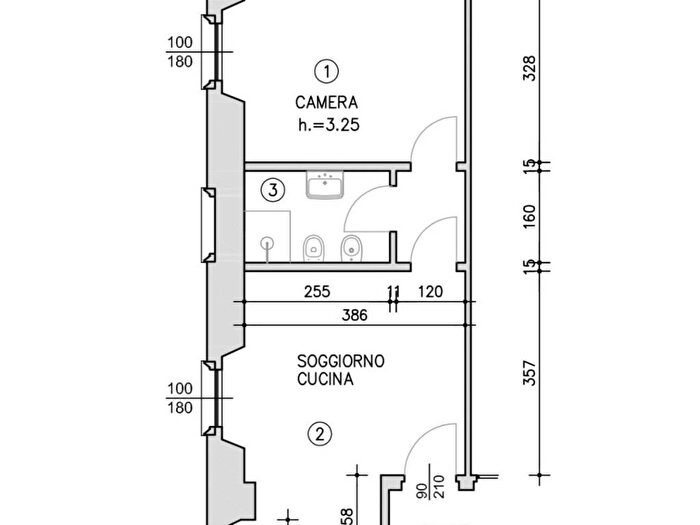 Appartamento bilocale in affitto in Via Costa, Acquate, Lecco
