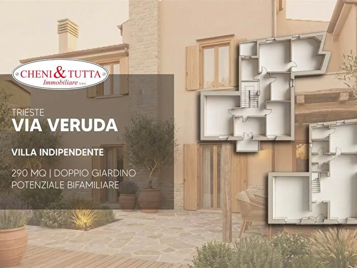 Casa con 11 locali in vendita in Trieste