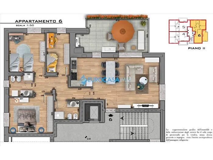 Appartamento quadrilocale in vendita in Via Bollitora Interna Carpi Mo, Carpi