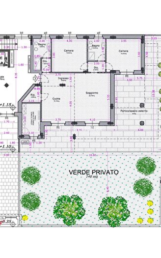 Appartamento quadrilocale in vendita in Rivalta Di Torino