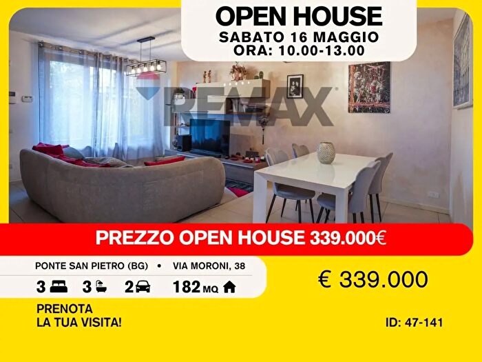 Casa quadrilocale in vendita in Via Moroni, Ponte San Pietro