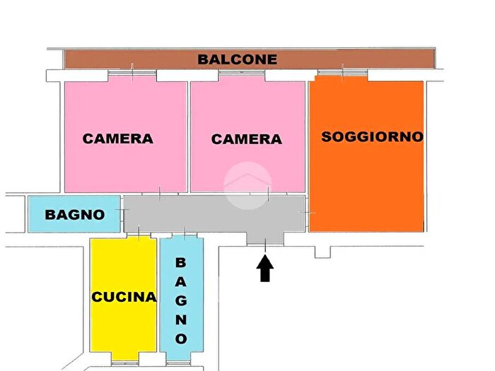 Appartamento trilocale in vendita in Via Costantino Morin, Roma