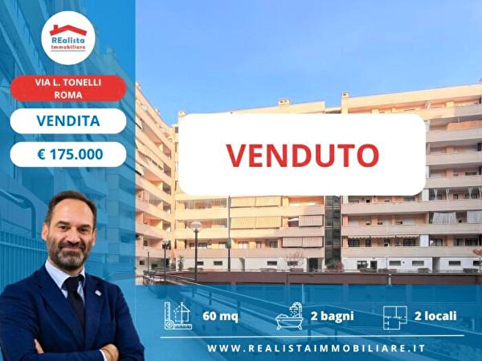 Appartamento bilocale in vendita in Viale Leonida Tonelli, Roma