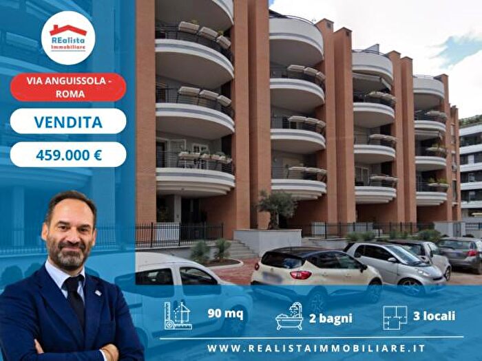 Appartamento trilocale in vendita in Via Giana Anguissola, Roma