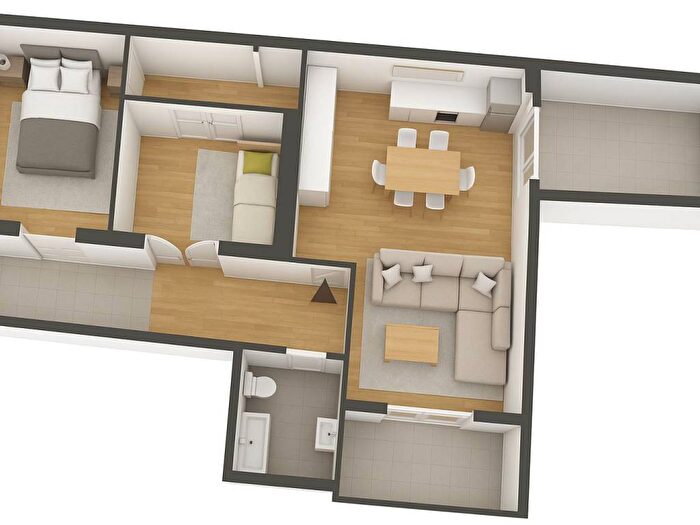 Appartamento trilocale in affitto in Via Cernaia, Centro, Savigliano