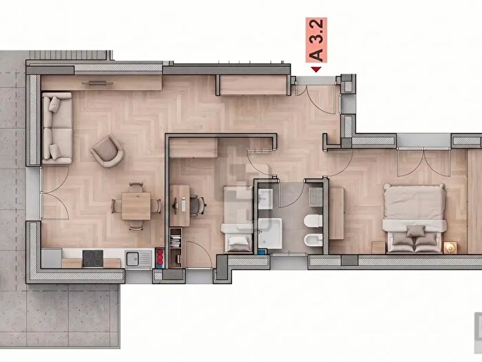 Appartamento trilocale in vendita in Via Spinello Aretino, Bagno A Ripoli