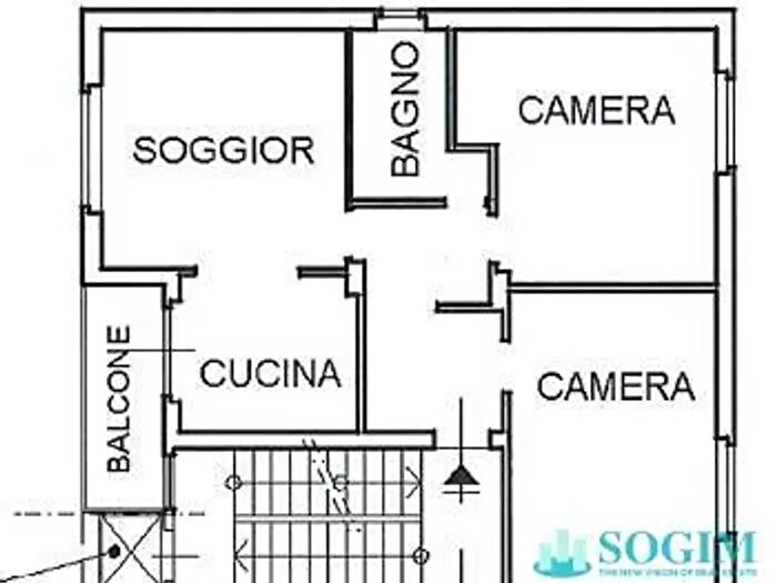 Appartamento trilocale in vendita in Via Copernico, Cologno Monzese