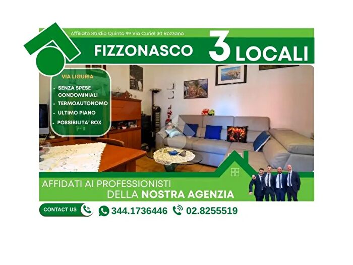 Appartamento trilocale in vendita in Via Manzoni, Rozzano