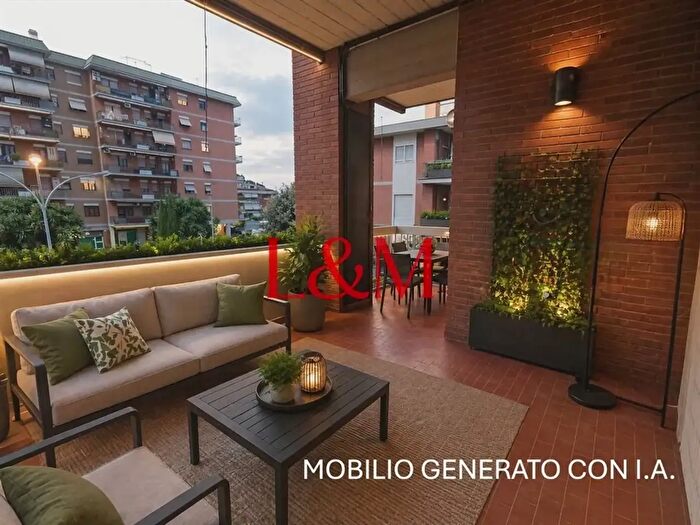 Appartamento trilocale in affitto in Via dei Berio, Roma