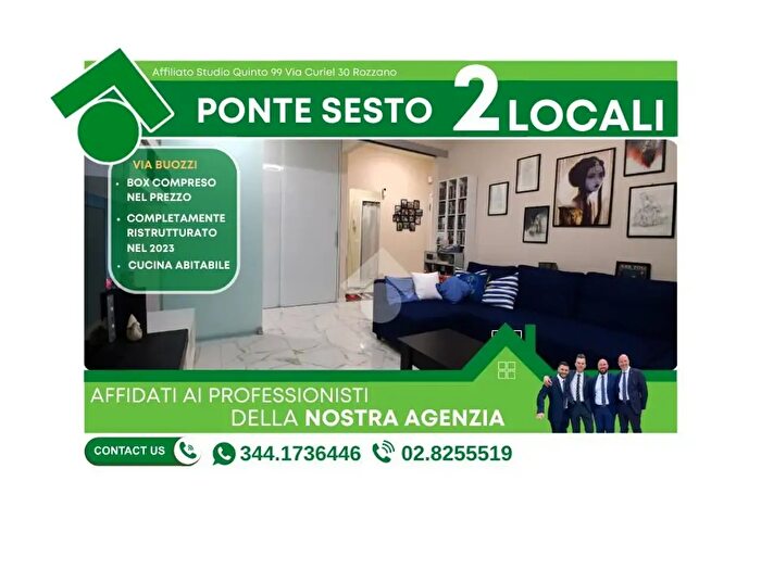 Appartamento bilocale in vendita in Via B Buozzi, Rozzano