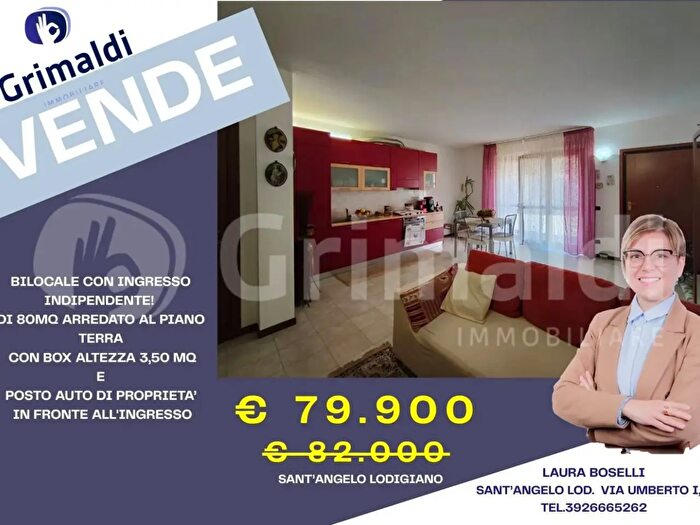 Appartamento bilocale in vendita in Via Garibaldi, Sant'Angelo Lodigiano