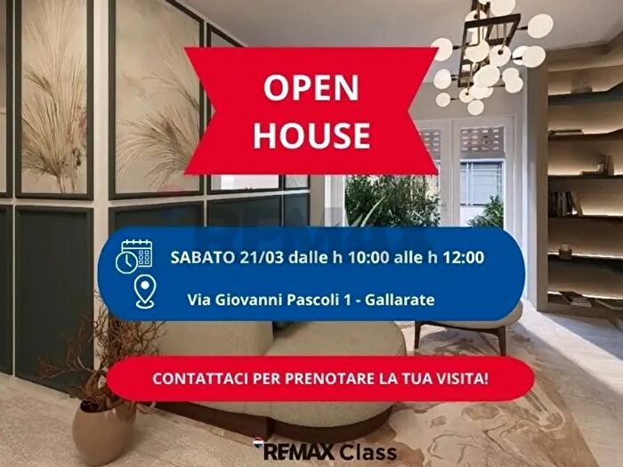 Appartamento trilocale in vendita in Via Giovanni Pascoli, Gallarate