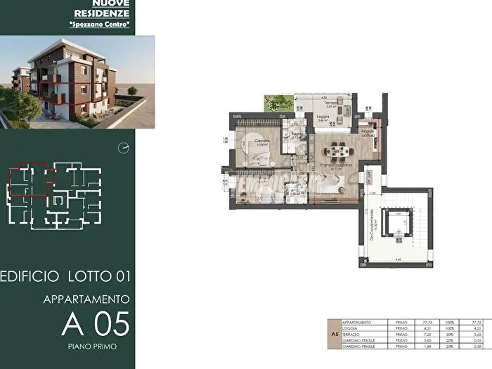 Appartamento trilocale in vendita in Via Fratelli Cervi, Fiorano Modenese