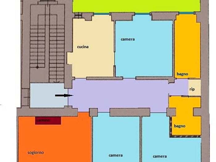 Appartamento quadrilocale in affitto in V Paolo Giovio, Dezza, Milano