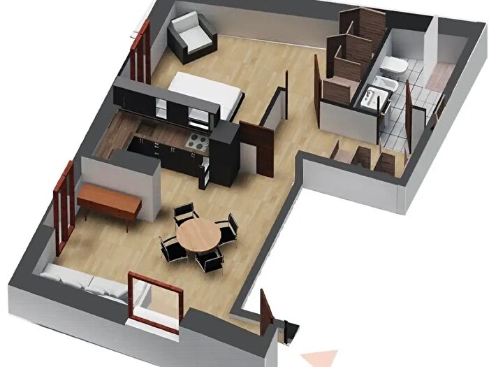 Appartamento bilocale in vendita in Borgata San Marco, Oulx