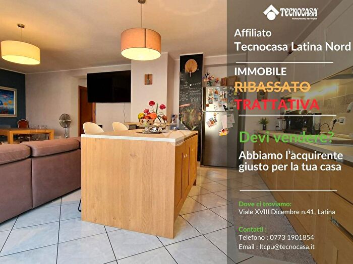 Appartamento quadrilocale in vendita in Via Moncenisio, Latina