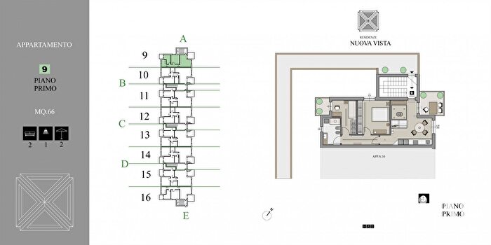 Appartamento quadrilocale in vendita in Frazione Imbrecciata, Filottrano