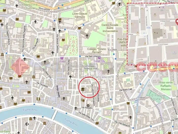 Appartamento trilocale in vendita in Piazza dAncona, Pisa