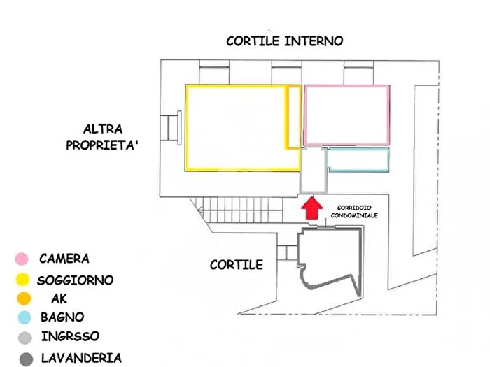 Appartamento bilocale in vendita in Via Ruggero Bonghi, Roma