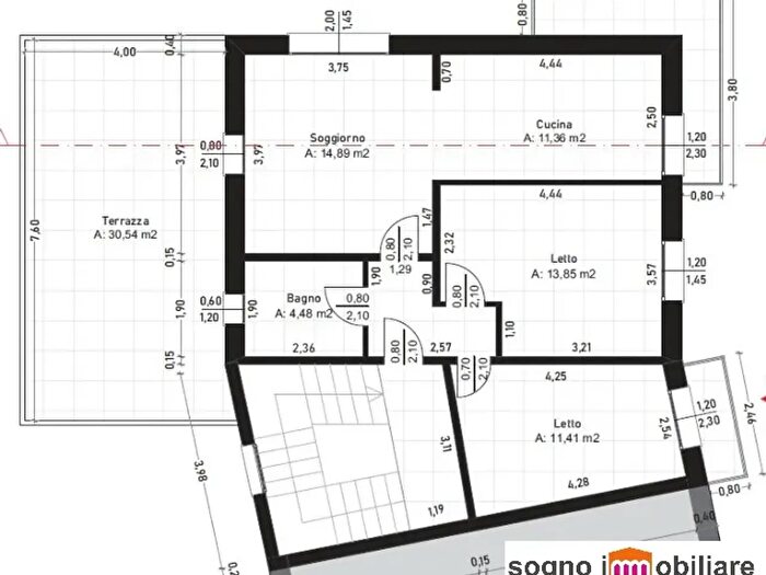 Appartamento trilocale in vendita in Via Pierdomenico Frattini, Legnago
