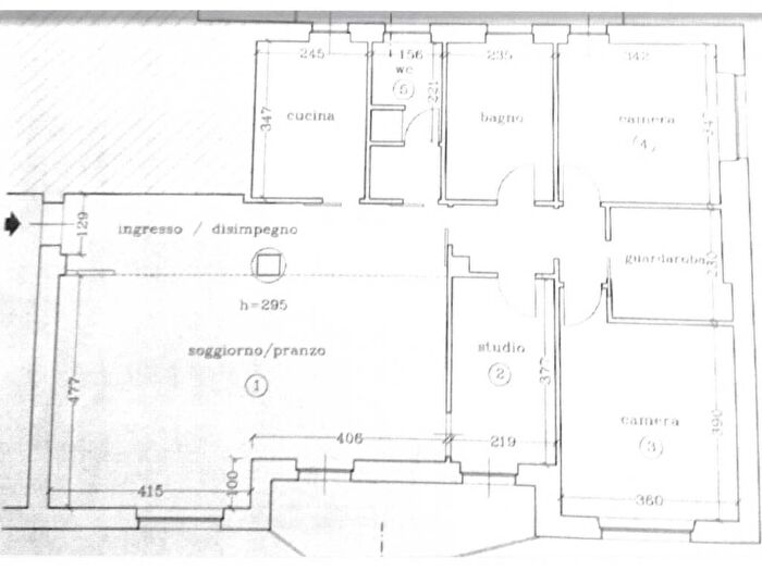 Appartamento con 5 locali in affitto in Via Giovanni Carignani, Arancio, Lucca