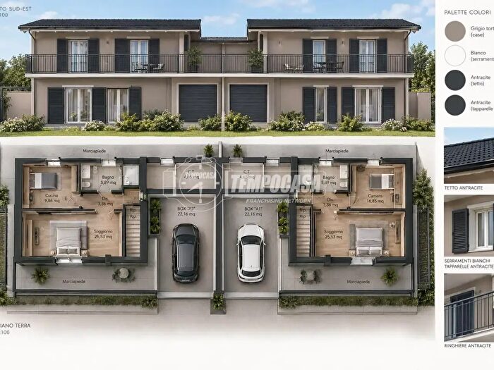 Casa con 6 locali in vendita in Via Fratelli Bandiera, Rivalta Di Torino