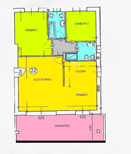 Appartamento trilocale in vendita in Via Roma, Cavenago Di Brianza