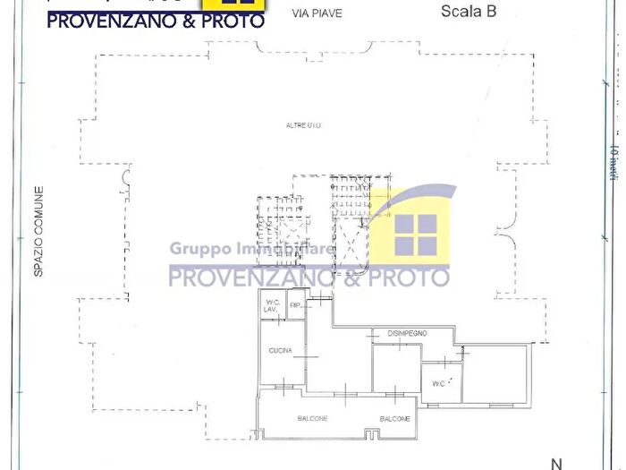 Appartamento trilocale in vendita in Via Fulvia, Brindisi