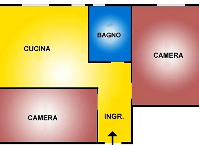 Appartamento trilocale in affitto in Bologna