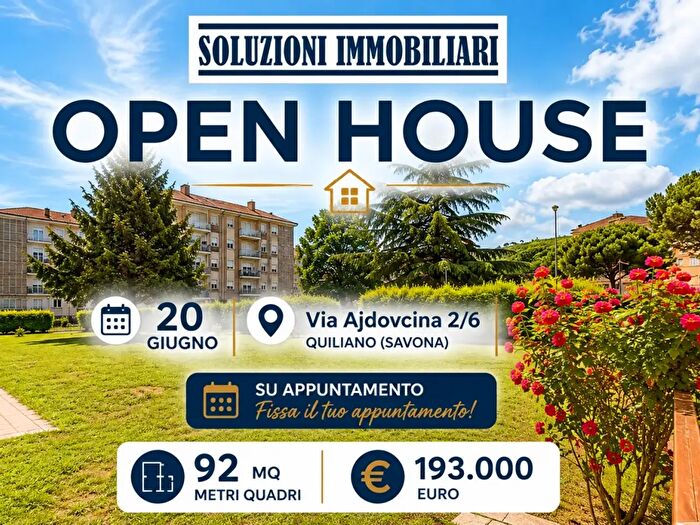 Appartamento trilocale in vendita in Via Ajdovscina, Quiliano
