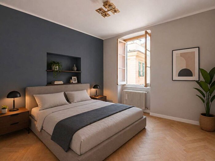 Appartamento quadrilocale in affitto in Salita di San Gerolamo, Castelletto, Genova