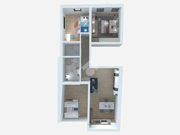 Appartamento trilocale in vendita in Via I Maggio, Zevio