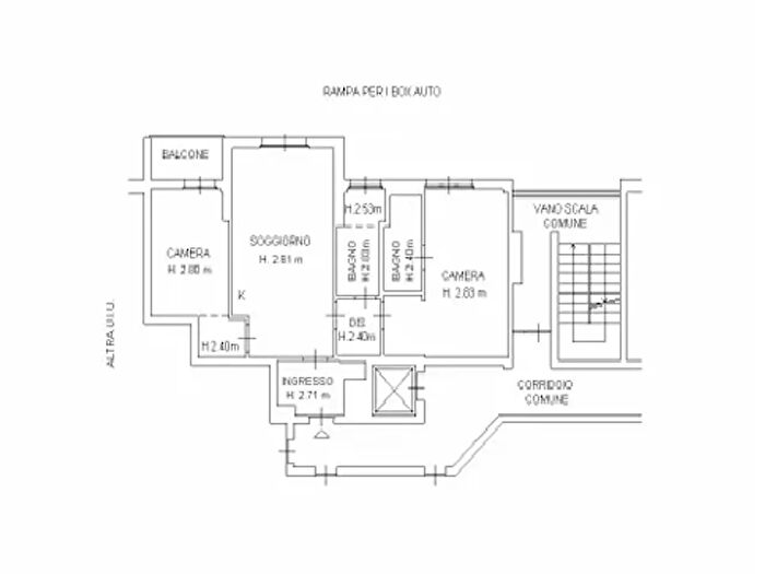 Appartamento trilocale in affitto in Via Venezia Giulia, Monza