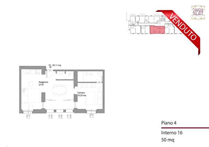 Appartamento bilocale in vendita in Piazza Novembre, Rapallo