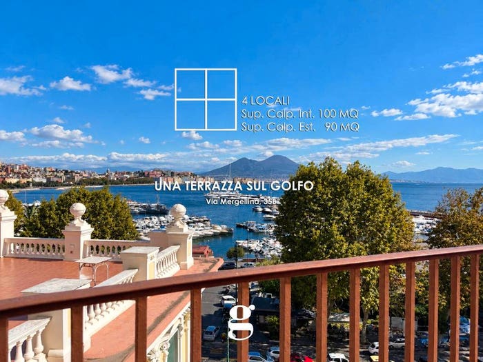 Casa quadrilocale in affitto in Via Mergellina, Mergellina Piedigrotta, Napoli