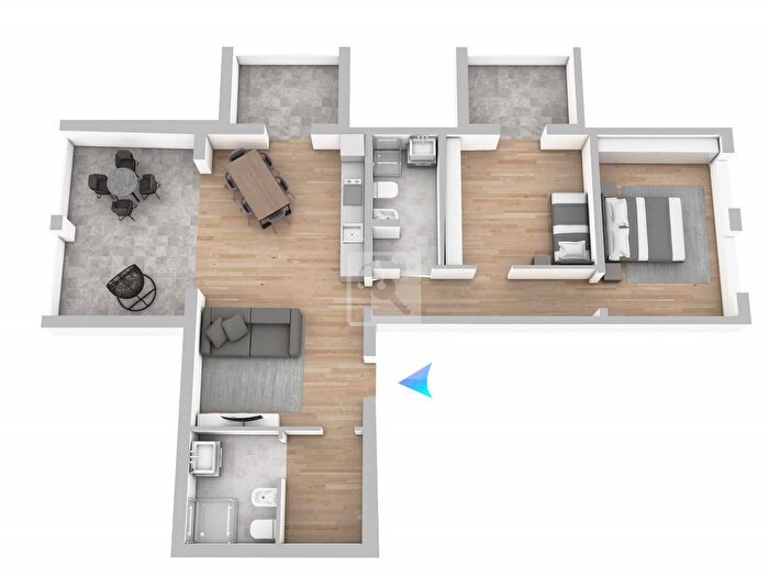 Appartamento trilocale in vendita in Via Pier Antonio Cassoni, Ledro